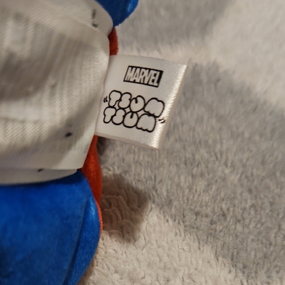 Marvel Disney Spiderman Tsum Tsum Stacking Pillow Top Plush Toy Red Blue White - Picture 10 of 12